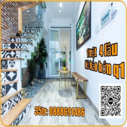 35tr nhà trung tâm q1  studio/văn phòng công ty 4 lầu full nội thất