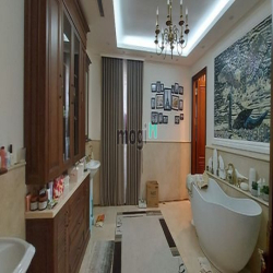 Bán biệt thự mới đẹp Nguyễn Cơ Thạch, 300m lô góc, 5 tầng có hầm,100tỷ