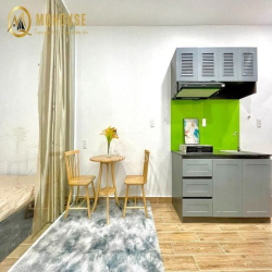 Căn hộ 1PN cửa sổ thoáng mới 100% đường Lê Văn Sỹ gần CV Hoàng Văn Thụ
