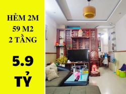 ✔️  Nhà Nguyễn Kiệm P.9 Phú Nhuận - 59m2 - 2 tầng - 5.9 tỷ