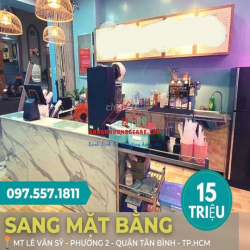 Không người Trông Coi Sang Nhượng Mặt Bằng ĐẸP 50m2 Lê Văn Sỹ Tân Bình