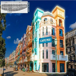 Cho thuê Shophouse Vinhomes 5 tầng, mặt tiền trên 6m, miễn phí 24