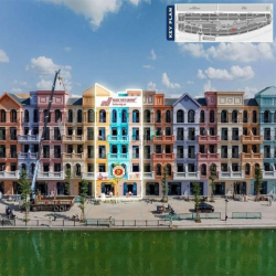 Cho thuê Shophouse Vinhomes 5 tầng, mặt tiền trên 6m, miễn phí 24