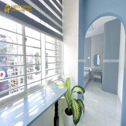 Căn hộ full nội thất có máy giặt riêng ban công cửa sổ lớn ở  quận 1