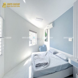 Căn hộ full nội thất có máy giặt riêng ban công cửa sổ lớn ở  quận 1