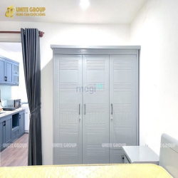 Căn hộ full nội thất có máy giặt riêng ban công cửa sổ lớn ở  quận 1