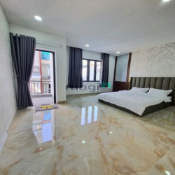 Căn hộ Studio ban công, Full nội thất_ngay Nơ Trang Long, ĐH Văn Lang