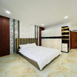 Căn hộ Studio ban công, Full nội thất_ngay Nơ Trang Long, ĐH Văn Lang