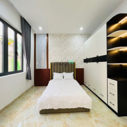 Căn hộ Studio ban công, Full nội thất_ngay Nơ Trang Long, ĐH Văn Lang