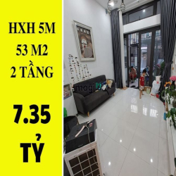 ✔️  Nhà Hẻm xe hơi Bình Lợi P.13 Bình Thạnh - 53m2 - 2 tầng - 7.35 tỷ