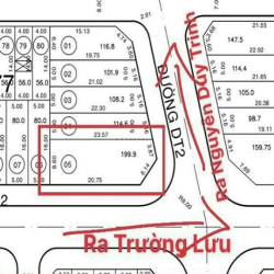 Bán Lô Góc 200m2 Nam Khang Nguyễn Duy Trinh. Long Trường, Q9