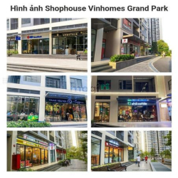 Cho thuê Shophouse khối đế Vinhomes Grand Park (Quang Thụy Vinhomes)