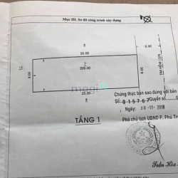 Trịnh Đình Trọng Tân Phú 8m x 25m hẻm xe tải thông chỉ nhỉnh 19 tỷ