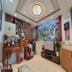 Nhà mới đẹp mê ly, HXH 7 chỗ thông, 54m2 x 4T, 4pn, Q12, chỉ 5.2 tỷ