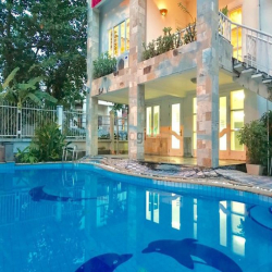 Bán Biệt Thự 150 Nguyễn Văn Hưởng, Thảo Điền. DT 17x40m 4 Tầng 249 tỷ