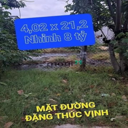 Đất Mặt Tiền Đặng Thúc Vịnh Nhỉnh hiếm 8 tỷ Thới Tam Thôn Hóc Môn Tp.H