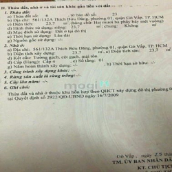 Bán nhà mặt tiền kinh doanh 201 Phạm Văn Đồng, P1,Gò Vấp. Mặt tiền 11m