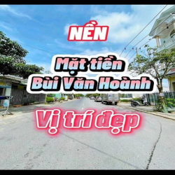 Nền đẹp rộng rãi vị trí đẹp - Mặt tiền đường Lò Mổ, An Khánh