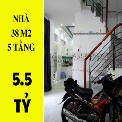 ✔️  Bán nhà Hoàng Hoa Thám P.5 Phú Nhuận - 38m2 - 5 tầng - 5.5 tỷ