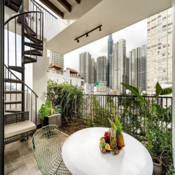Penthouse 1PN_80M2_Balcony+Sân Thượng Riêng View Landmark81, Bitexco..