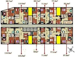 CH Homyland 2, căn 2PN2WC 77m giá 2,4 tỷ ngay mặt tiền nguyễn duy trin