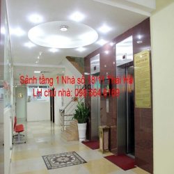 Chủ nhà chothuê 82m2 tại nhà VP 9 tầng số11 TháiHà. Giá 17 triệu/tháng