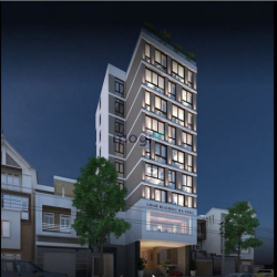 Cho thuê tòa nhà văn phòng , cmt8 9.2x21 7 tầng