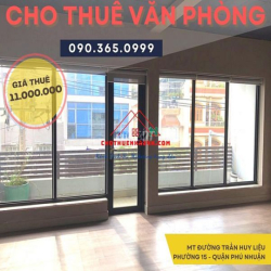 Cho Thuê Văn Phòng Lầu 2 có ban công, sàn gỗ 60m2 Trần Huy Liệu, Q.PN