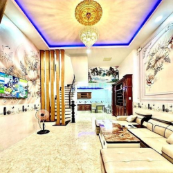 Bán Nhà Gò Vấp - Hẻm Xe Hơi - 54m2 - 4 Tầng Chỉ Hơn 5Tỷ