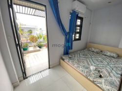 Penhouse Sân Thượng 60m2 Tân Bình, Giáp Quận 10, Ban công siêu rộng.