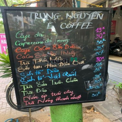 Sang quán CF Trung Nguyên E Coffee Văn phòng Bình Chánh