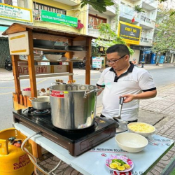 Sang quán CF Trung Nguyên E Coffee Văn phòng Bình Chánh