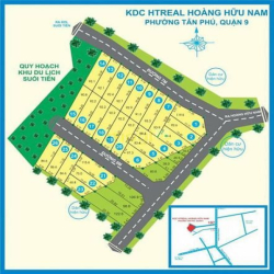 Bán Đất 1 xẹt đường 197 Hoàng Hữu Nam, Tân Phú, Quận 9 • 92m2 ngang 5m