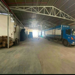 Cho Thuê Xưởng 2500m Container PCCC Quận 12. 100tr