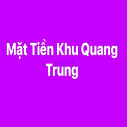 Bán Nhà Mặt tiền Kinh Doanh Khu sầm uất bậc nhất