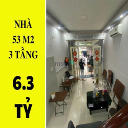 ✔️  Nhà Hoàng Văn Thụ P.8 Phú Nhuận - 53m2 - 3 tầng - 6.3 tỷ