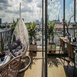 Penthouse 2 Phòng ngủ Sân vườn view Thành phố_Ngay Mai Chí Thọ