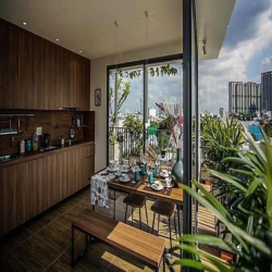 Penthouse 2 Phòng ngủ Sân vườn view Thành phố_Ngay Mai Chí Thọ