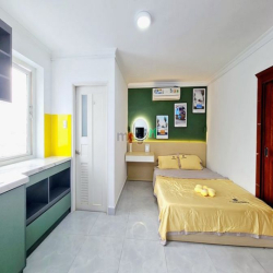 Studio cửa sổ_ban công_full NT gần cầu Lê Văn Sỹ,cầu Công Lý,Công trườ