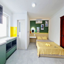 Studio cửa sổ_ban công_full NT gần cầu Lê Văn Sỹ,cầu Công Lý,Công trườ
