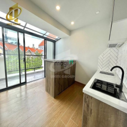 Căn Hộ studio ban công full nội thất Lotte Mart, Sunrise City