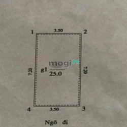 2,7 tỷ - bán nhà sổ đỏ Bùi Xương Trạch 25m x 3 tầng - thông tin chuẩn