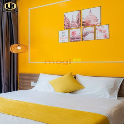 Cho thuê căn hộ full nội thất, cửa sổ lớn, ngay ngã sáu Cộng Hoà