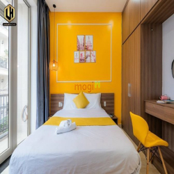 Cho thuê căn hộ full nội thất, cửa sổ lớn, ngay ngã sáu Cộng Hoà