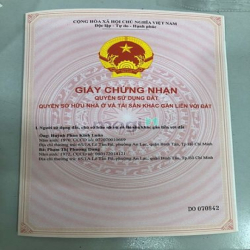 Chính chủ bán căn nhà tại An Lạc, Bình Tân