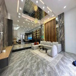 Nhà Phố Hiện Đại - Mặt tiền hẻm xe hơi 6m dt 5,6m x 15m Giá 7,39 tỷ