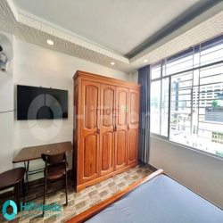 Studio Cửa sổ_Full NT_Máy giặt riêng_Thang máy_View đẹp_cầu Ông Lãnh