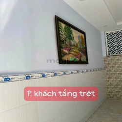 Hẻm 3m - 38m2(2.7x13m nở hậu 3m) 1 trệt 1 lầu 3 phòng ngủ quận 10