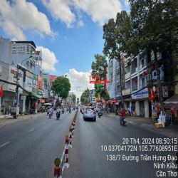 Nhà 3 lầu diện tích rộng mặt tiền Trần Hưng Đạo, Cần Thơ - 31 tỷ