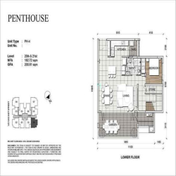 Bán Căn hộ Penthouse 4 phòng ngủ Zenity Quận 1, TT 30% nhận nhà